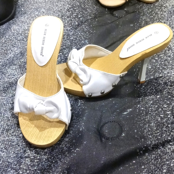 Blue Suede Shoes Shoes - 3 in heels